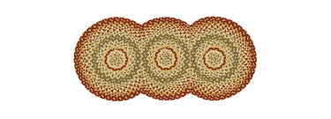 Mill Village Braided Table Runner - 34